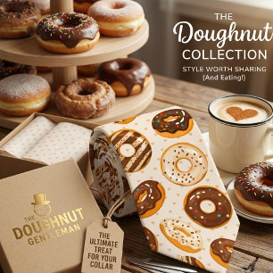 Donut Lover Patroon Stropdas