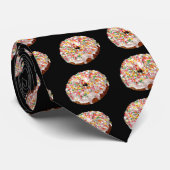 Donut Lovers Stropdas! Stropdas (Opgerold)