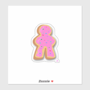 Donut Meeple Leuk Bordspel Schattige Ontwerp Sticker