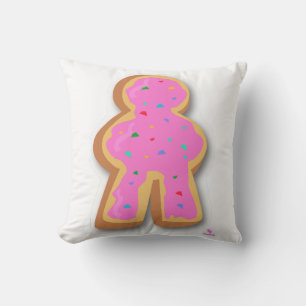 Donut Meeple Pret Bordspel Kunstzinnig Ontwerp Kussen