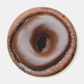 Donut met Chocolade Frosting Magneet (Voorkant)