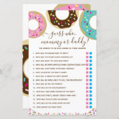 Donut met liefde, raad eens wie? Game (Voorkant / Achterkant)