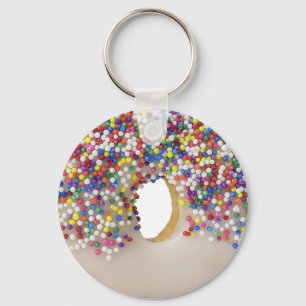 donut met spikkels sleutelhanger