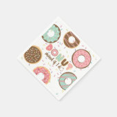 Donut Mind If I DO Bruiloftssluiting Servet (Hoek)