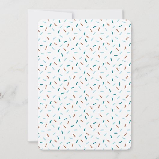 Donut Miss This Fun Anniversaire invitation Mist (Dos)