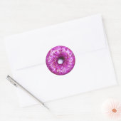 Donut mist dit | Donut Pun Ronde Sticker (Envelop)