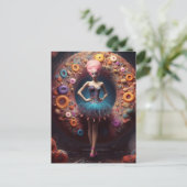 Donut Mode Model Briefkaart (Staand voorkant)