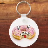 donut monsterketting sleutelhanger (Voorkant)