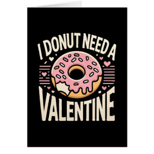 Donut Need A Valentijn, Funny Anti Valentijnsdag