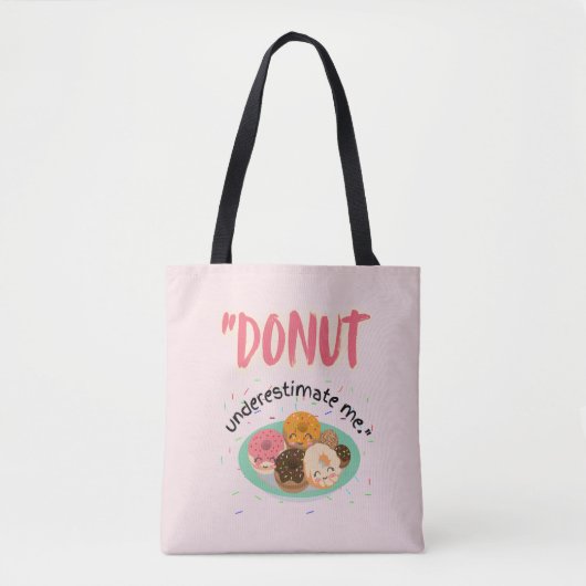 DONUT ONDER SCHATTING DRAAGTAS (Voorkant)