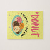 DONUT ONDER SCHATTING LEGPUZZEL (Horizontaal)