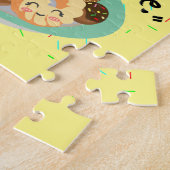 DONUT ONDER SCHATTING LEGPUZZEL (Zijkant)