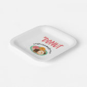 DONUT ONDER SCHATTING PAPIEREN BORDJE (Gebogen)