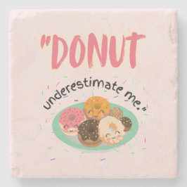 DONUT ONDER SCHATTING STENEN ONDERZETTER