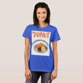 DONUT ONDER SCHATTING T-SHIRT (Voorkant volledig)