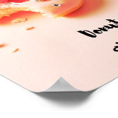 Donut opgegeven poster (Hoek)