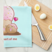 Donut Pair Theedoek (Quarter Fold)