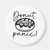 Donut Panic Magneet (Voorkant)