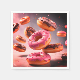 Donut Paper Party Napkins Servet