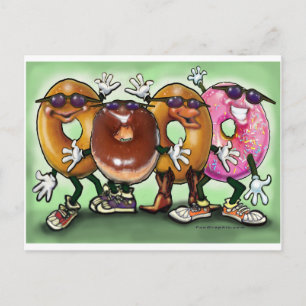 Donut Party Briefkaart