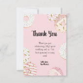 Donut Party Dank u Kaarten (Voorkant)