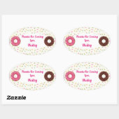 Donut Party Dank u Sticker (Vel)