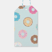 Donut Party Dank u voor cadeau Labels Cadeaulabel (Achterkant)