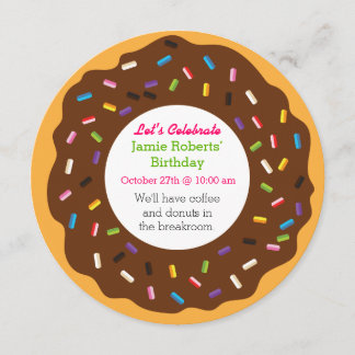 Donut Party Kaart