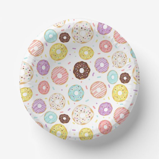 Donut Party Paper Bowls Papieren Kommen (Voorkant)