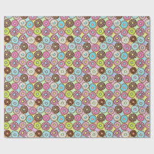 donut patroon cadeaupapier