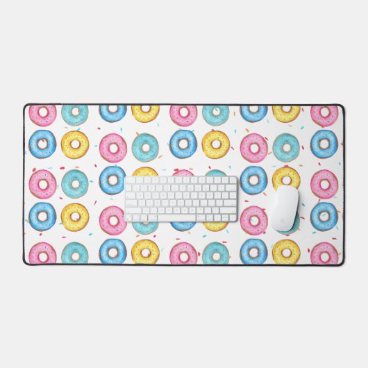 Donut Pattern Bureaumat (Keyboard & Muis)