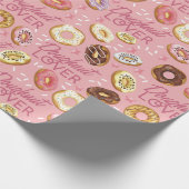 Donut Pattern Cadeaupapier (Hoek)