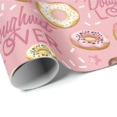 Donut Pattern Cadeaupapier (Rol Hoek)
