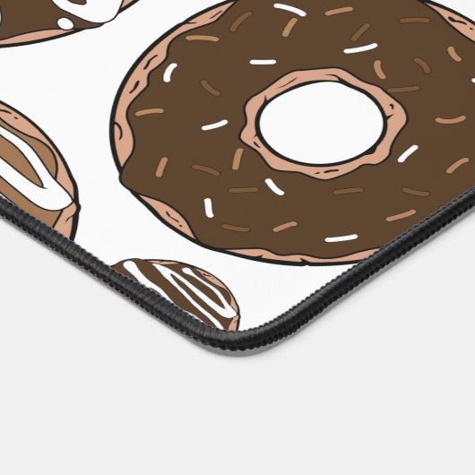 Donut Pattern, Chocolate Donuts, Karamel Donuts Bureaumat (Hoek)