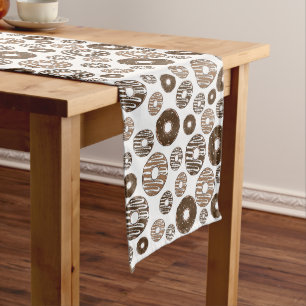 Donut Pattern, Chocolate Donuts, Karamel Donuts Medium Tafelloper
