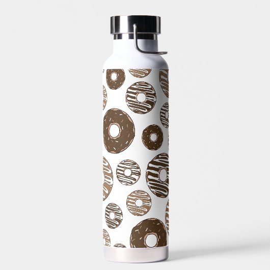 Donut Pattern, Chocolate Donuts, Karamel Donuts Waterfles (Links)