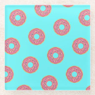 Donut Pattern I Glazen Onderzetter