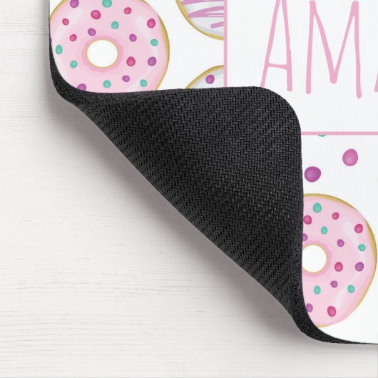Donut Pattern Schattige Kleurrijk Muismat (Hoek)