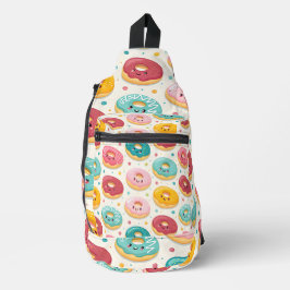 Donut Pattern Sling Bag