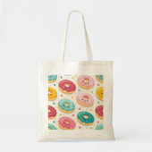 Donut Pattern Tote Bag (Voorkant)