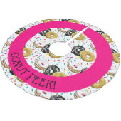 Donut Peek kerstboomrok Kerstboom Rok (Gekanteld)