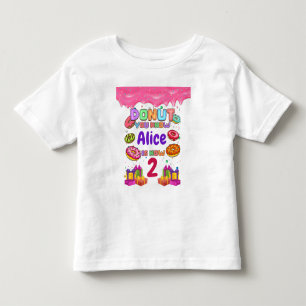 Donut Persoonlijke Kleur Spikkel Verjaardagsfeestj Kinder Shirts