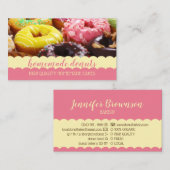 Donut Photo Tasty Visitekaartje (Voorkant / Achterkant)