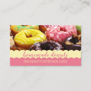 Donut Photo Tasty Visitekaartje