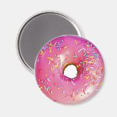 Donut Pink Magneet (Voorkant / Achterkant)