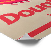 Donut Poster Retro Kitchen Art Retro Kitchen Poste (Coin)