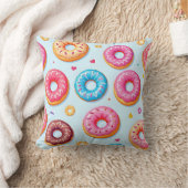 Donut Print Kussen  (Deken)