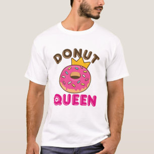 Donut Queen Women Girls Doughnut Lover T-shirt
