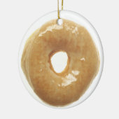Donut Raised Glazed Keramisch Ornament (Links)