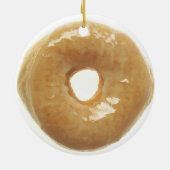 Donut Raised Glazed Keramisch Ornament (Achterkant)